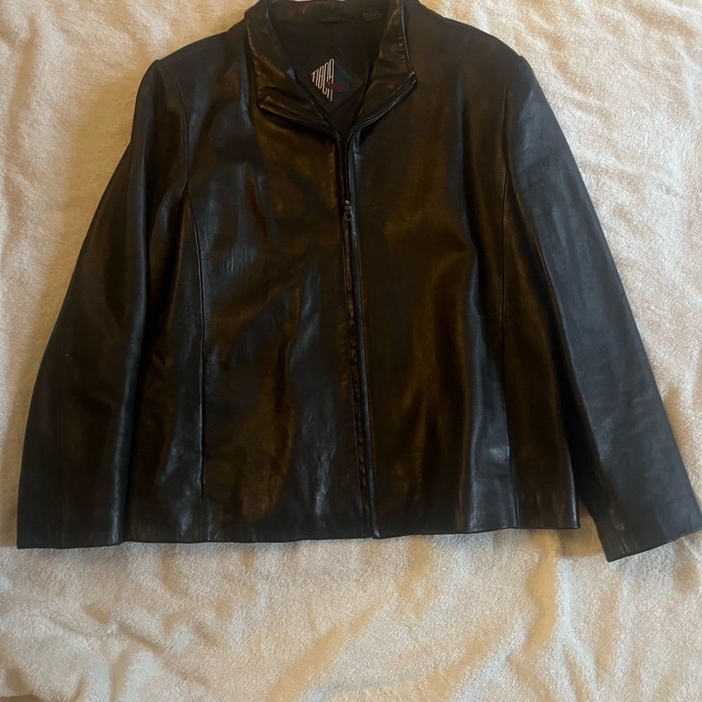 Vintage 1970s men’s genuine leather jacket